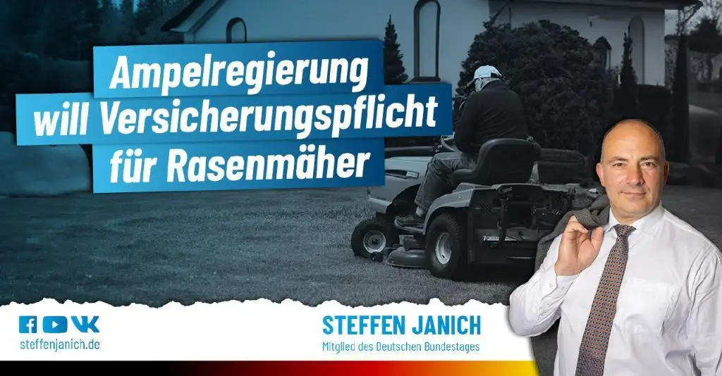 RASENMÄHERVERSICHERUNGSPFLICHT!? Image